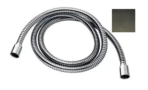 SB duschslang Stål flex PVD gun metal 316 1/2 med konisk anslutning 1208955210 Snabb leverans