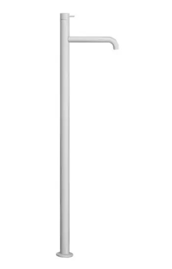 Extra rabatt Waterevolution Flow fristående tvättställsblandare matt vit T113BR