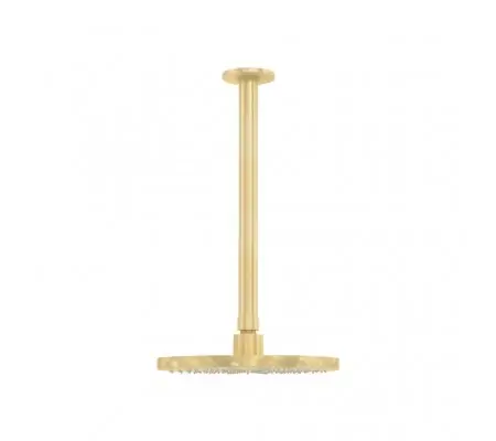 Expressleverans Waterevolution Flow takdusch 200mm med takanslutning Ljusguld T1642WGE