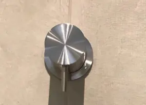 Waterevolution Flow inbyggd avstängningskran helt i rostfritt stål T143RIE Snabb leverans