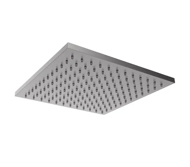 SB Square 316 Regndusch huvuddusch 30x30cm massiv 316 borstat rostfritt stål Rabatt