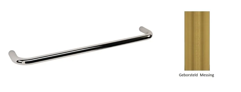 Billig Waterevolution flow handdukshållare 35cm Borstad mässing A111LE