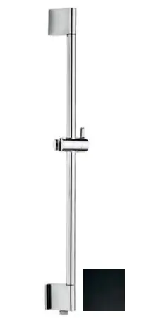 Fynd SB Rubinetterie Universell duschstång 90 cm med vattenanslutning matt svart 1208955229