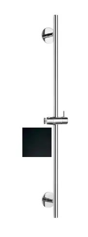 Expressleverans SB Rubinetterie Universale L 1000 Flexi Round duschstänger matt svart 1208955232