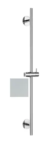 SB Rubinetterie Universale L 1000 Flexi Round glidsstång matt vit 1208955233 Populärt val