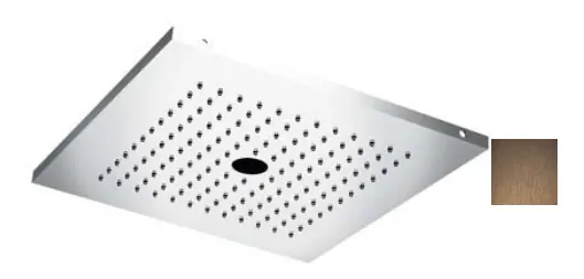 Säker betalning SB Regndusch med twiststråle 38cm fyrkantig PVD Koppar 1208955630
