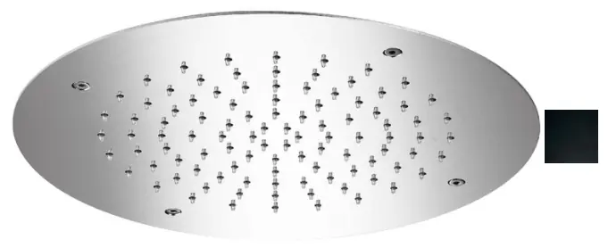 SB Round Temptation Inbyggnadsregndusch 50 cm Matt Svart 1208955806 Köp nu