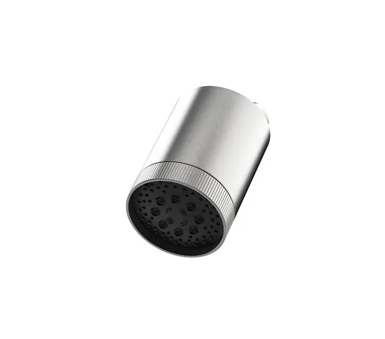Köp nu SB Round 316 Beam Multi-jet duschhuvud 10 cm rostfritt stål PVD borstad gun metal 1208956680