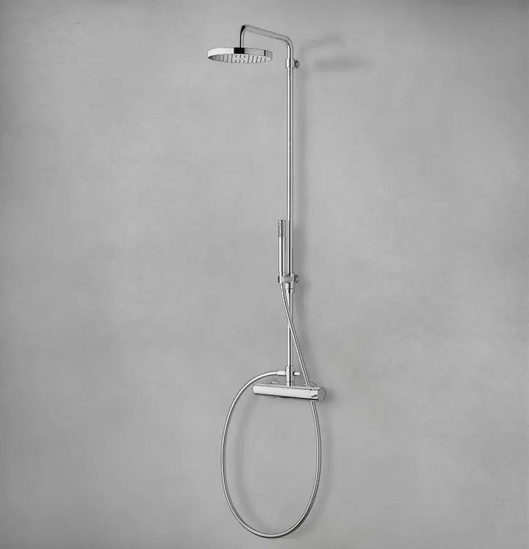Waterevolution Flow duschkombination med regndusch krom T14101 Kampanjpris