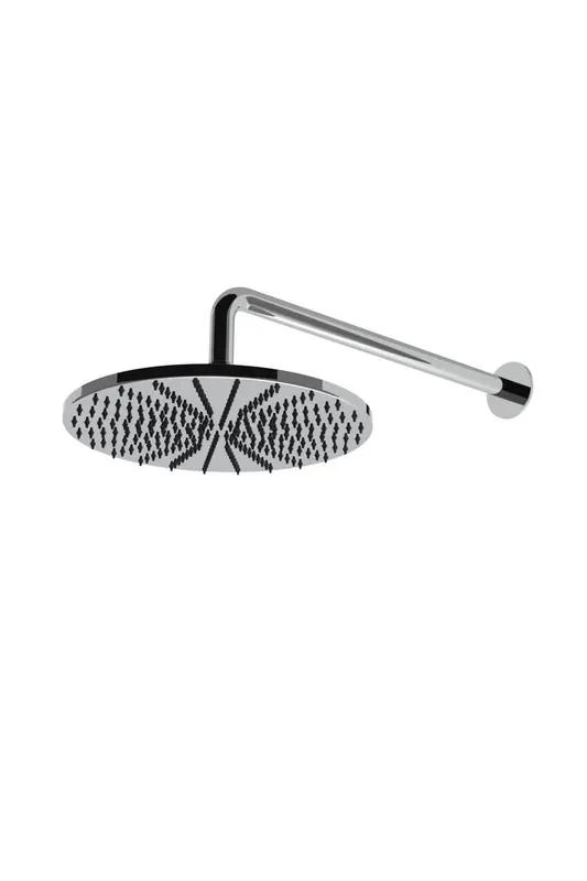 Waterevolution Flow huvuddusch 250 mm med vägganslutning i rostfritt stål T164125IE Trygg betalning