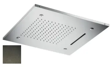 SB Temotion Inbyggd Regndusch med 3 strålar PVD Gun Metal 1208955696 Snabb leverans