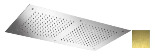 SB Temptation Inbyggd Regndusch rektangulär 700x380mm PVD Guld 1208955705 Lågt pris