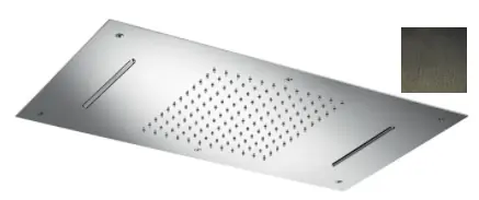 SB Temptation XXL Inbyggd Duschset Rektangel 2-stråls PVD Gun Metal 1208955709 Rabatt