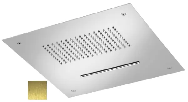 Reapris SB Square Inbyggd Takdusch 2-strålig PVD Guld 1208955759