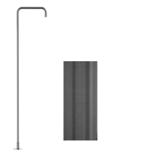 Waterevolution Flow Fristående tvättställsblandare Utlopp PVD Gun metal T1.676.GM.E Beställ nu