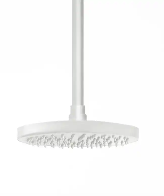 Waterevolution Flow huvuddusch 250 mm med takanslutning matt vit T164225BR Erbjudande