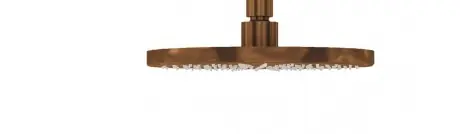 Waterevolution Flow takdusch 250mm PVD Borstad Koppar T164325CPE Endast idag