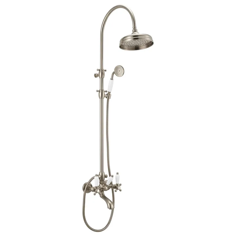 Expressleverans PB klassisk bad- och duschset med regndusch RVS 1208854832