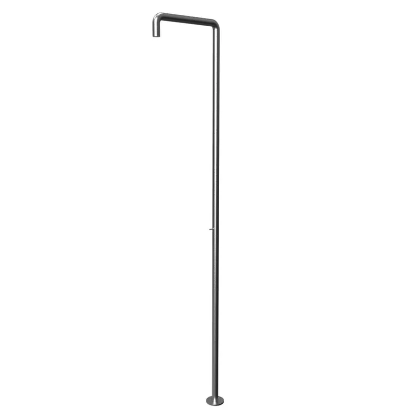 Waterevolution Flow duschpelare med blandningsknapp gun metal T146GME Begränsad tid