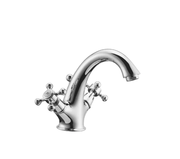 Huber Victorian Tvättställsblandare Rostfritt Stål VT0005102A Kundfavorit