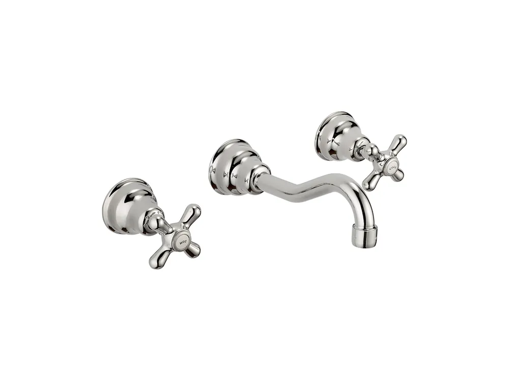Huber Croisette 3-håls Tvättställsblandare Guld CS0035102G Beställ idag