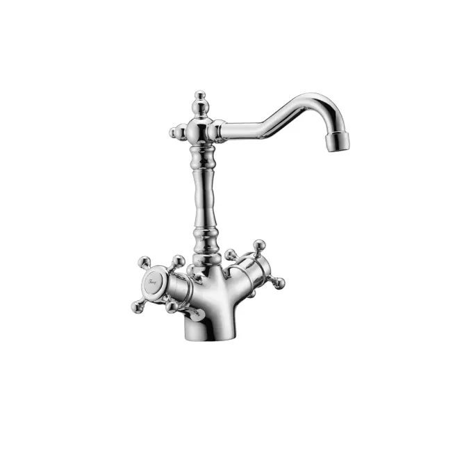 Huber Victorian Termostatisk Tvättställsblandare Guld VTT520102G Kampanj
