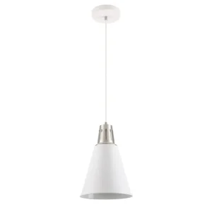 Dekor Gianni stilren vit hänglampa 22 cm diameter 8075 Populärt val