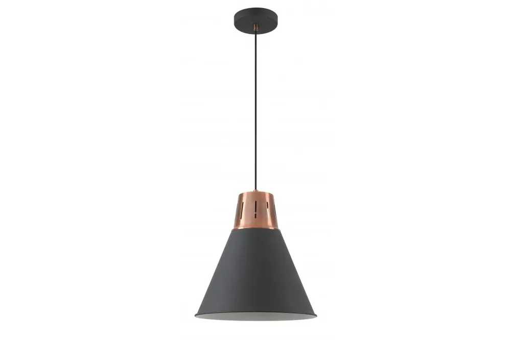 Dekor Gianni stilfull svart koppar hänglampa 32 cm diameter 8105 Lägg i varukorgen