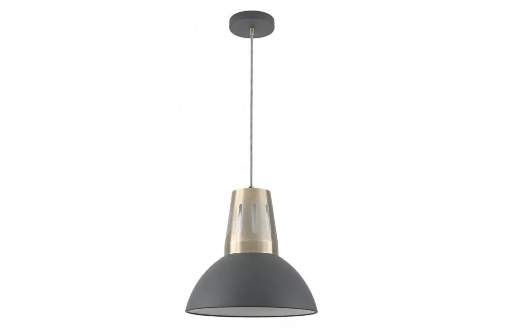 Köp nu Decor Artemia antracit hänglampa med industriell finish 34,5 cm diameter 2324