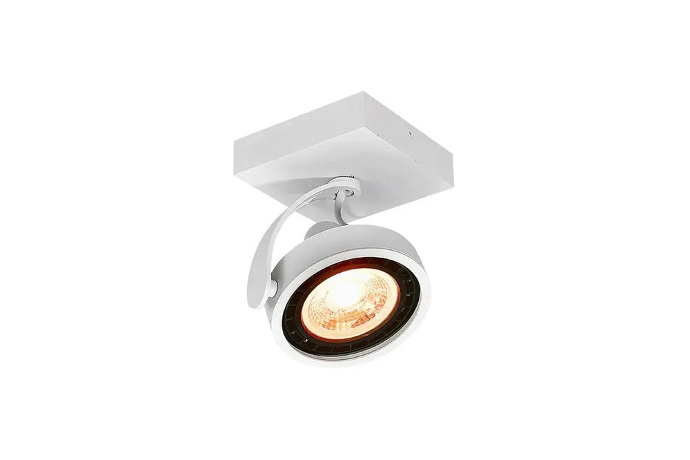 Extra rabatt Decor Wally taklampa eller vägglampa vit med rörligt huvud 1 ljuskälla 4342