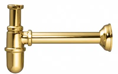Lågt pris PB klassisk sifon i metall guld 508GO