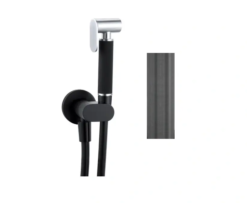 Waterevolution Flow Bidet handduschset PVD Gun Metal T1626GME Kampanjpris