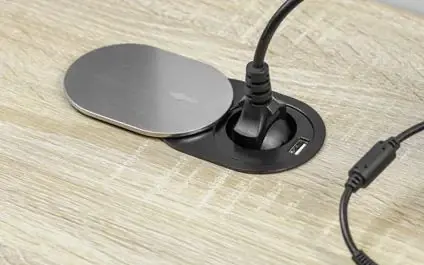 Indux Slide inbyggd köksuttag Jord i arbetsbänk med USB och uttag färg rostfritt stål 1208957392 Handla nu