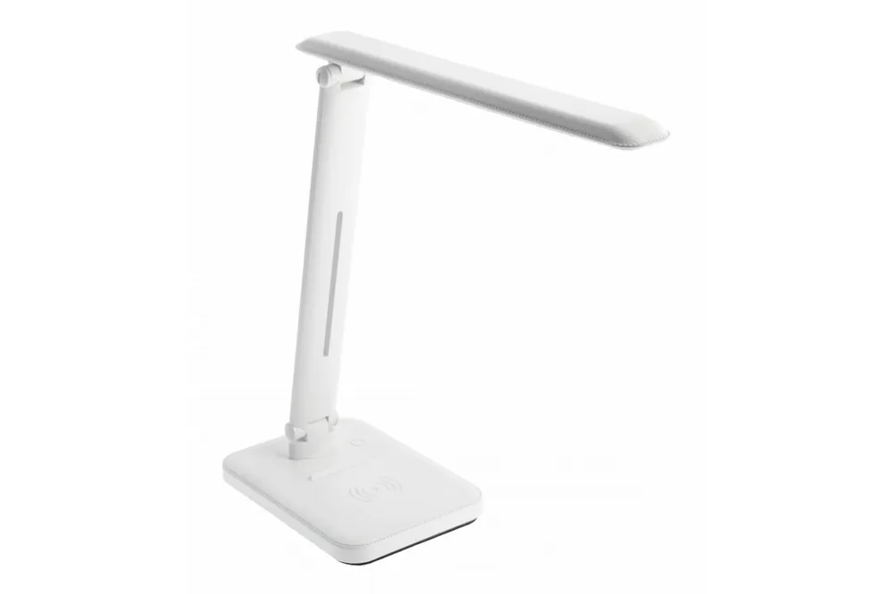 Köp nu Decor IZUKA LED skrivbordslampa 6W 400lm AC220-240V 50/60Hz CCT induktiv laddare vit. 1208962496