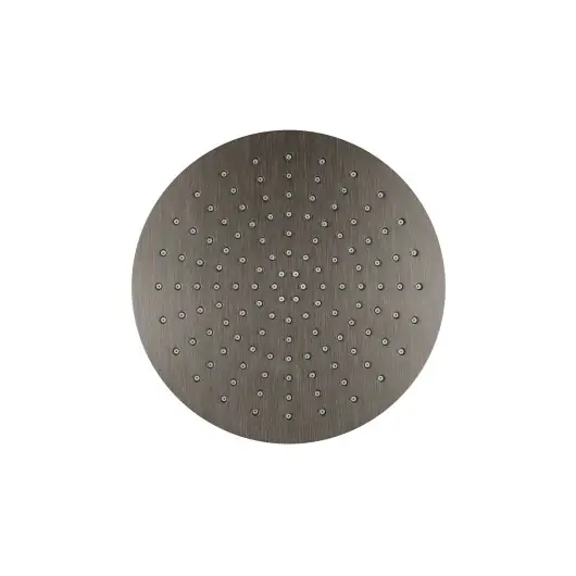 SB Round 316 Takduschhuvud 20 cm PVD gun metal 1208946727 Nedsatt pris