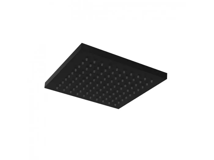 SB Rubinetterie Regndusch Eco Air vattensparande fyrkantig regndusch mattsvart 30x30cm 1208947016 Premium