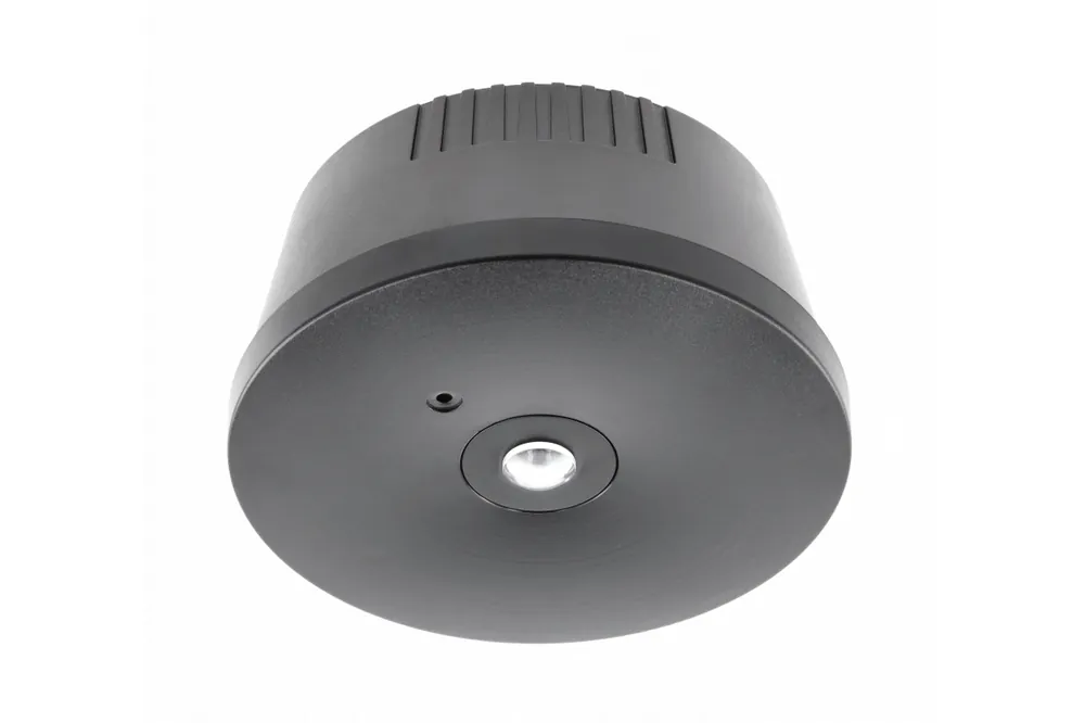 Nödbelysning OGLA LED, 3W, 200lm, AC220-240V, 50-60Hz, IP20, 6400K, 3H, enkel uppgift, TEST, svart 1208963017 Trygg betalning