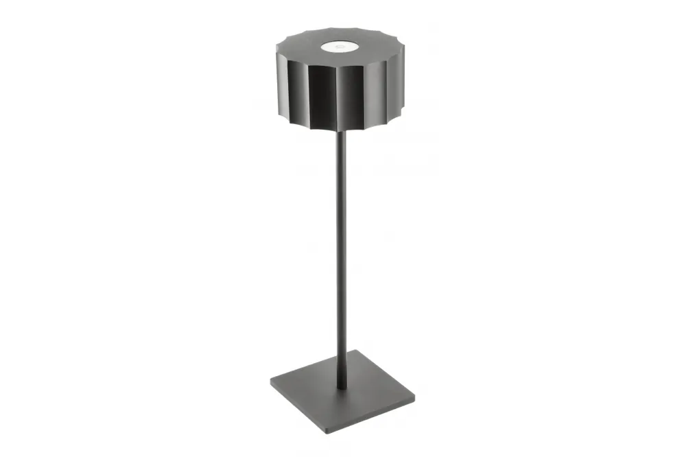 LED-bordslampa AZELIA, 2,5W, 200lm, DC 5V, 1A, 4000 K, batteri 4000 mAh, dimbar, svart Billigare