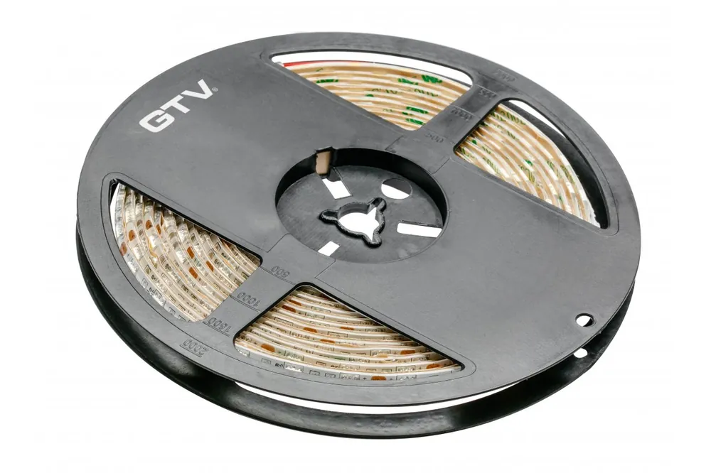 Flash Strip 5050, 300 LED, varmvitt, 72 W, utan gel 10 mm, rulle 5 m, 12 V 1208962578 Premium