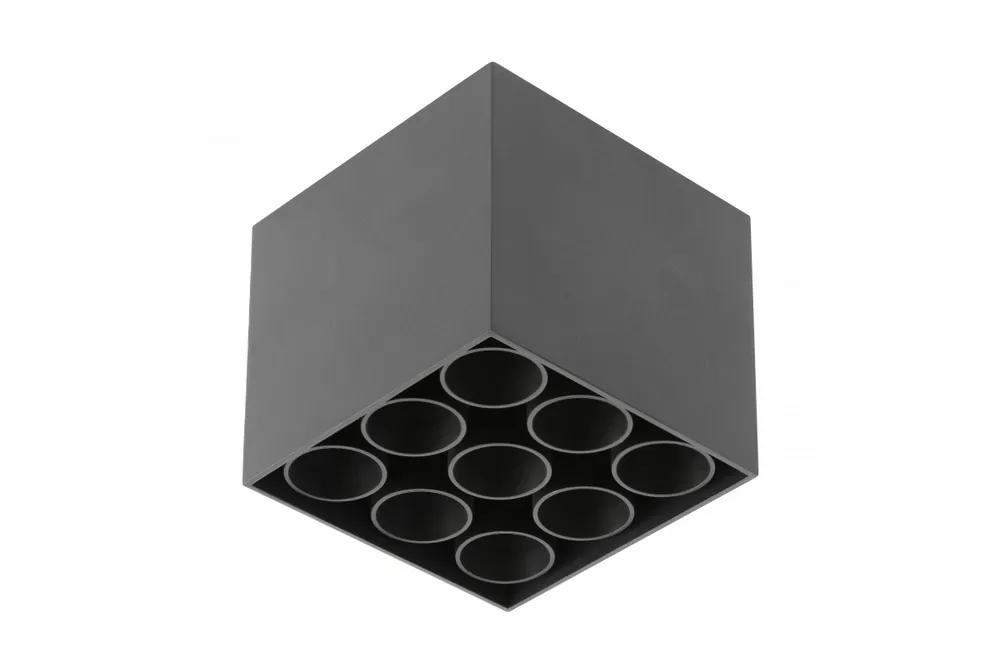 Dekor LED-armatur ARTEMIDA 20W 1920lm AC220-240V 50/60 Hz PF>0,9 Ra≥80 IP20 IK08 4000K 38° fyrkantig svart. 1208962642 I lager