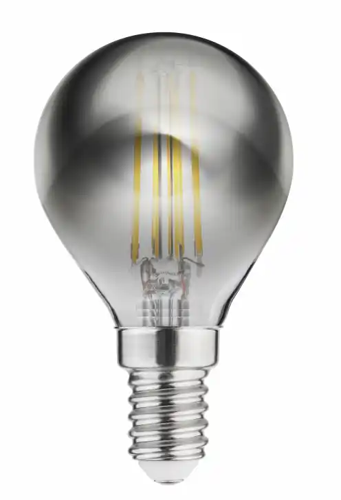 Köp nu Decor Lumiere rund LED-lampa E14 Filament ljus 1800K i rökfärgat glas 45mm