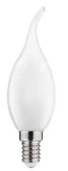 Trygg betalning Decor Lumiere ljus LED-lampa E14 filament neutralvitt 3000K mjölkvitt 35mm