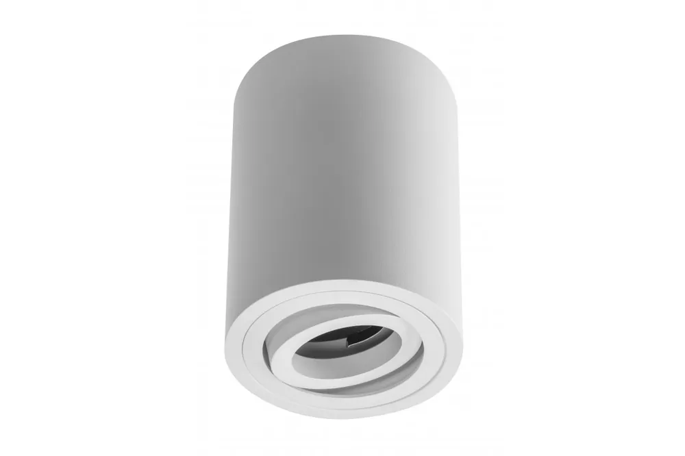 Billigare Dekorlampa yta monterad SENSA aluminium 85x115 IP20 max 50W rund vit hölje. 1208964003