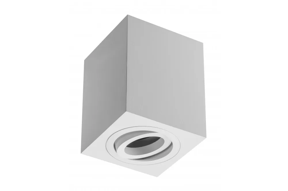 Dekor Lampa yta monterad SENSA aluminium 90x90x115 IP20 max 50W fyrkantig vit hölje. 1208964005 Begränsad tid