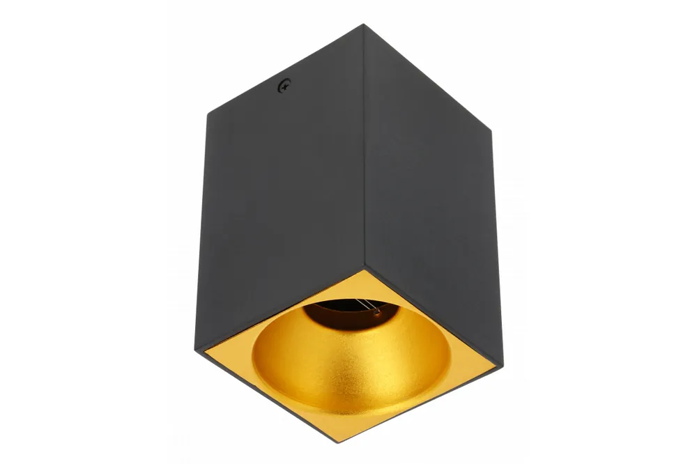 prisnedsättning Dekor Takarmatur TENSA alum. 90x90x140 IP20 GU10 fyrkantig svart 1208964020