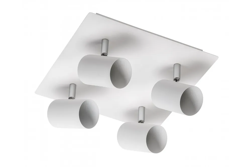 Premium Dekor Taklampa VENETO IP20 max. 20W 4 x GU10 rund/fyrkantig vit. 1208964045