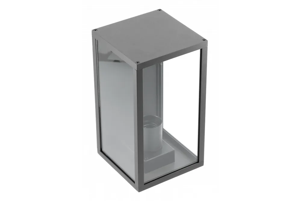 Dekorationsträdgårdsarmatur VENTANA-AU E27 MAX.20W IP54 AC220-240V 50-60Hz övre vägglampa rak svart. 1208964048 Rea