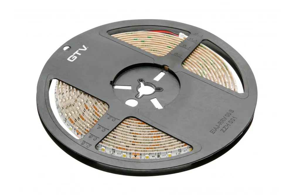 Rea Flash Tape 2835MW, 600 LED, kallvitt, 7,6 W/m, utan gel, 8 mm, rulle 5 m, 12 V