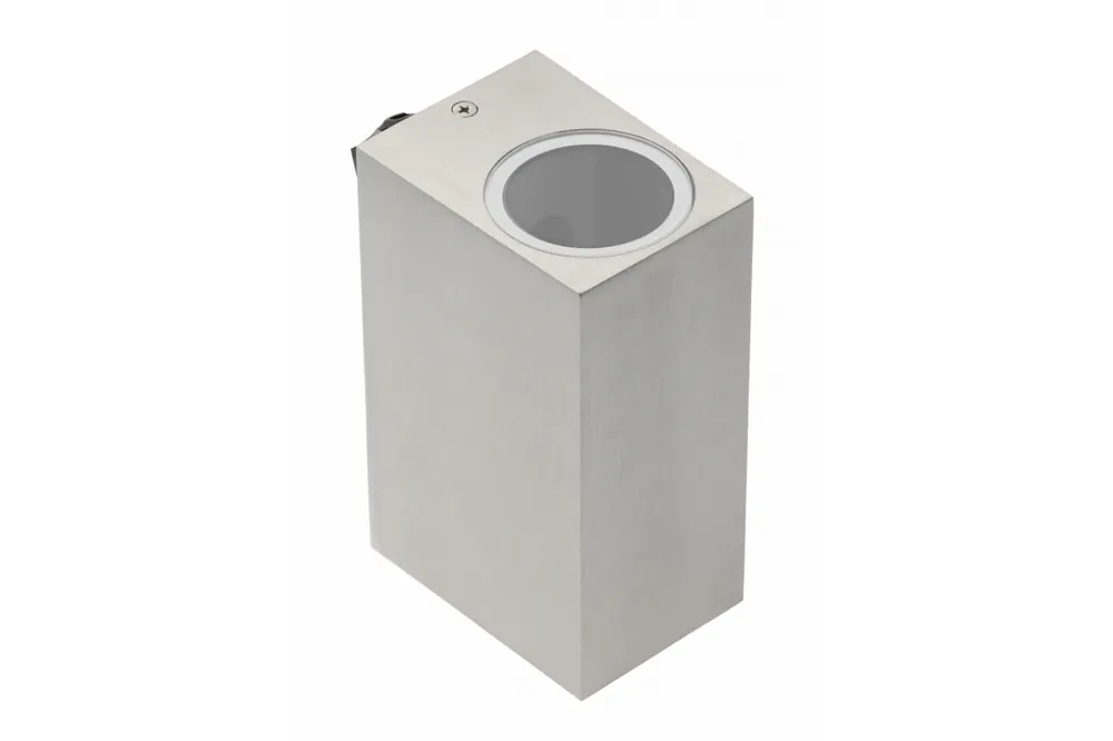 Köp nu Dekorationsfasadarmatur dubbelriktad TIAGO KW GU10 MAX.2x35W IP54 AC220-240V 50/60Hz rostfritt stål. 1208963200