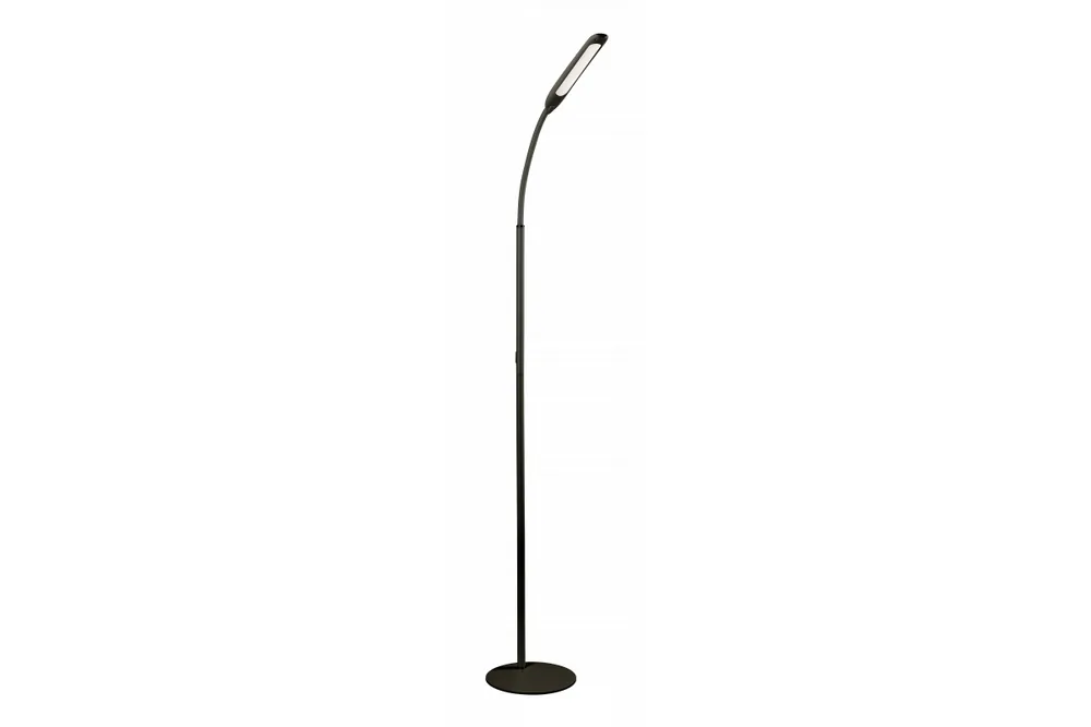 Dekor Golvslampa YORK 10W 900lm AC220-240V 3-stegs dimbar 3-CCT-pilot PF>0,5 Ra>80 svart 1208963351 Populär